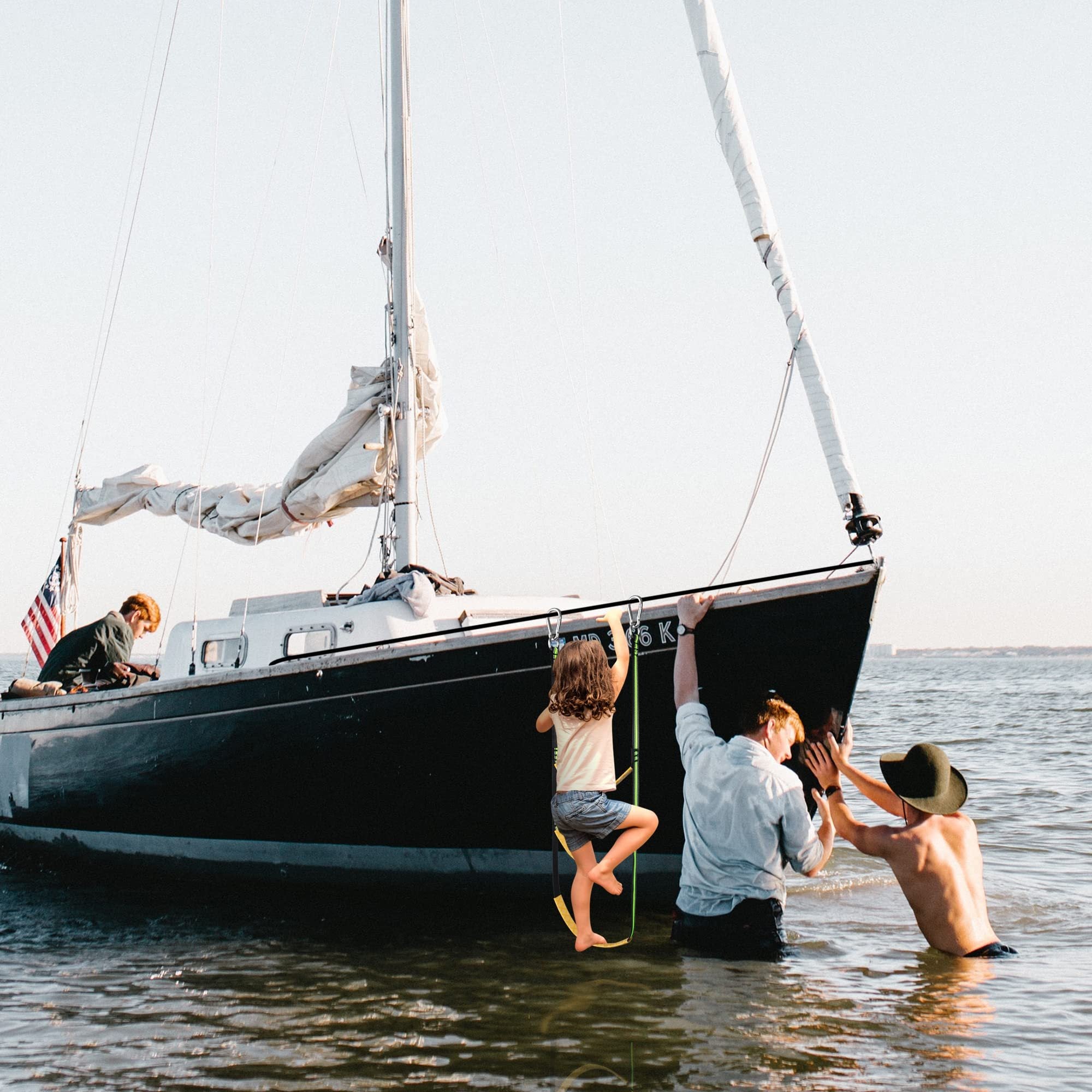 Inflatable Boarding Ladder For Rubber Boat