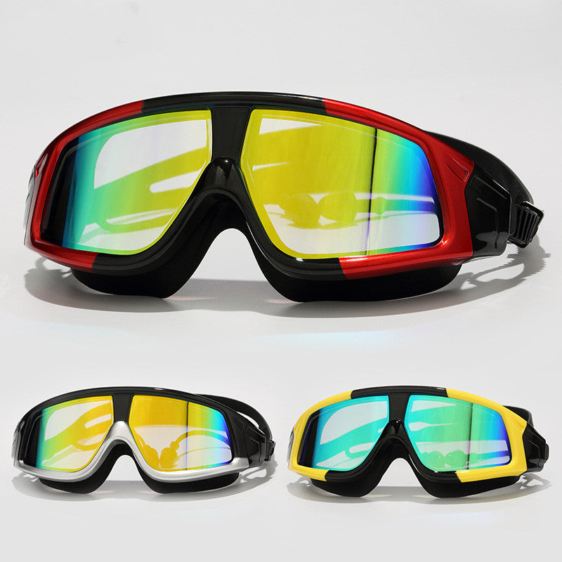 HD waterproof anti-fog swimming goggles
