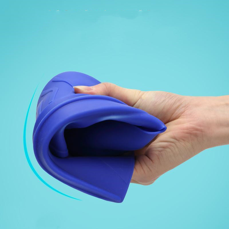 Swimming silicone short fins