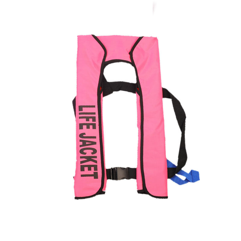 Inflatable life jacket