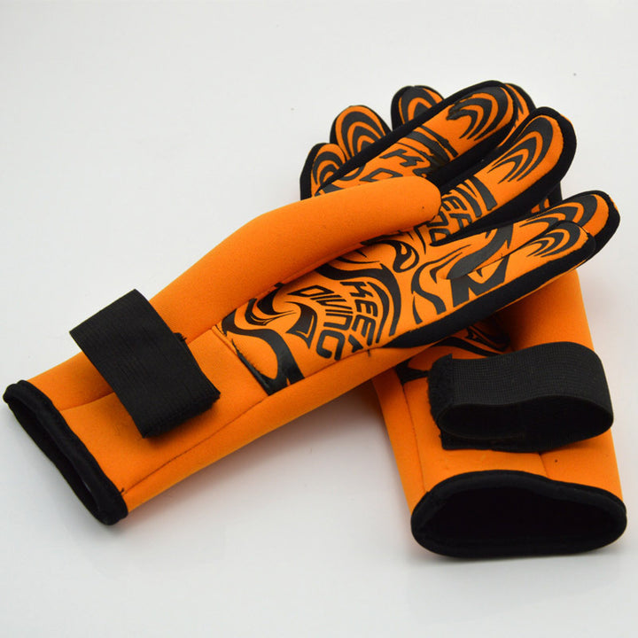 Snorkeling Diving Gloves Printing Non-slip