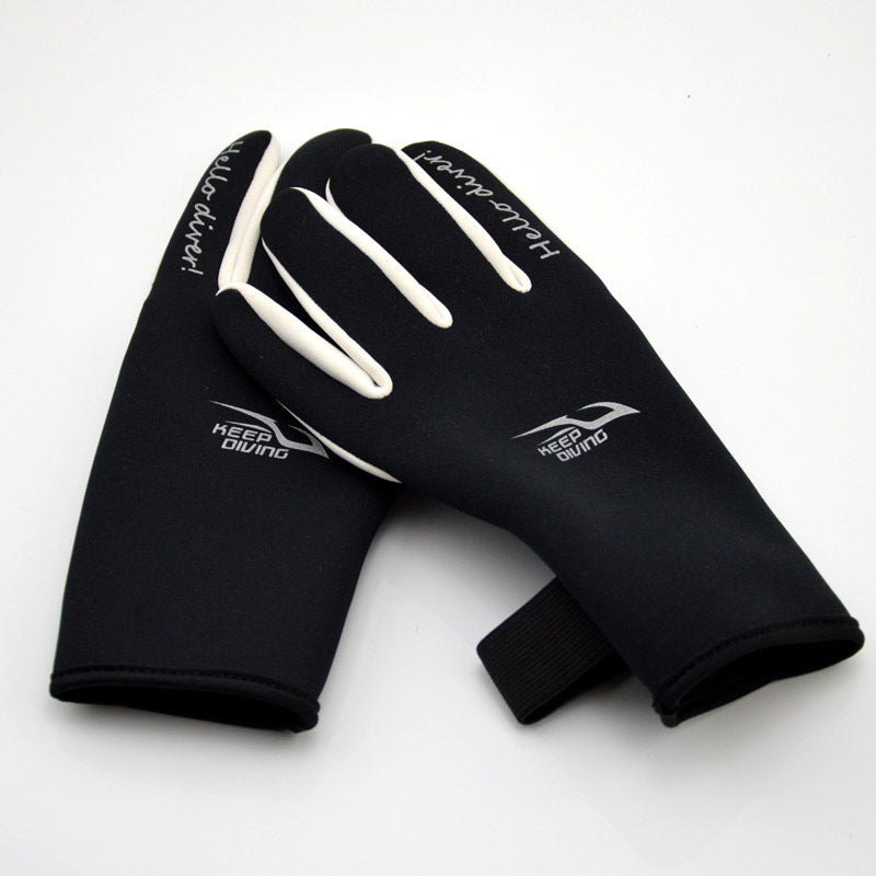 Snorkeling Diving Gloves Printing Non-slip