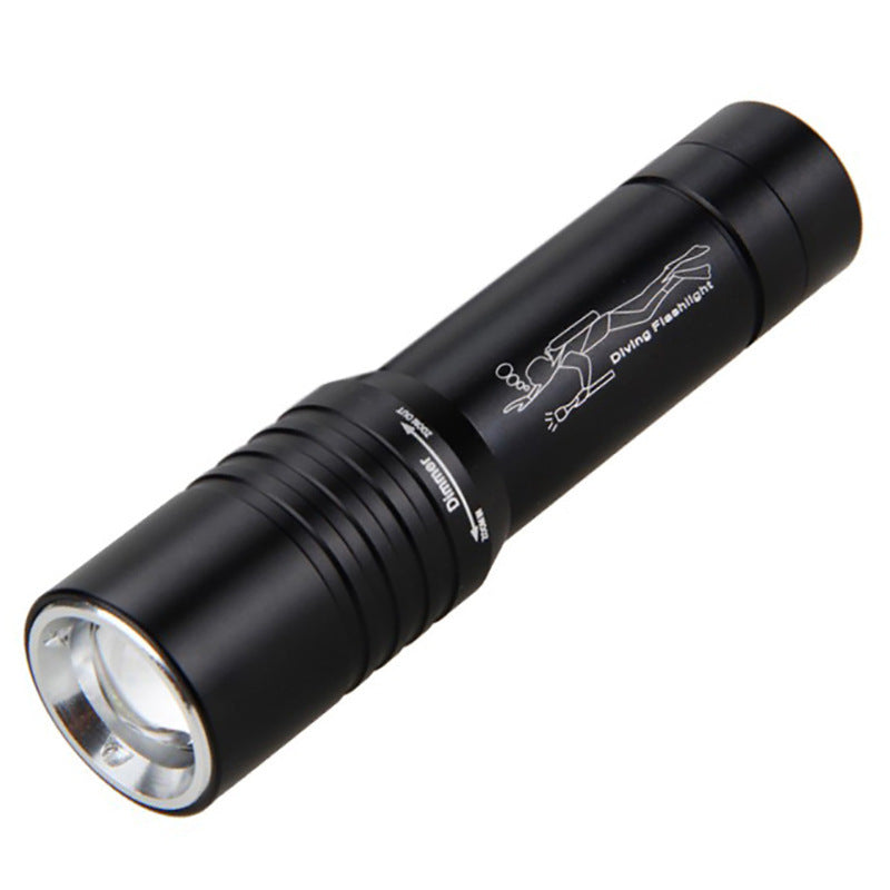 Rotating Zoom  Underwater Flashlight