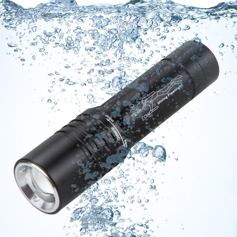 Rotating Zoom  Underwater Flashlight
