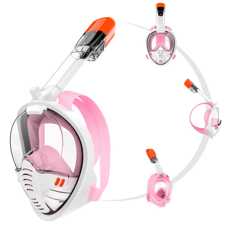 Full Dry Diving Suit SnorkeLing Mask