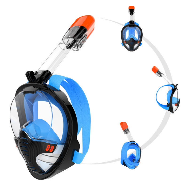 Full Dry Diving Suit SnorkeLing Mask