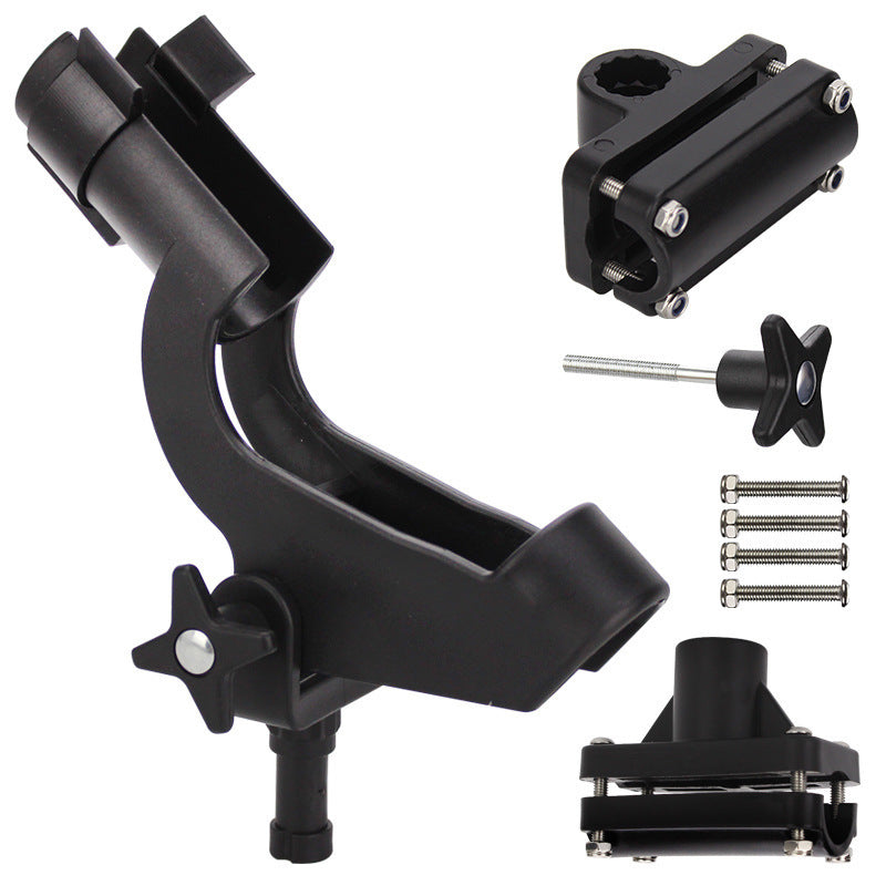 Adjustable Side Rail Mount Holder Tackle