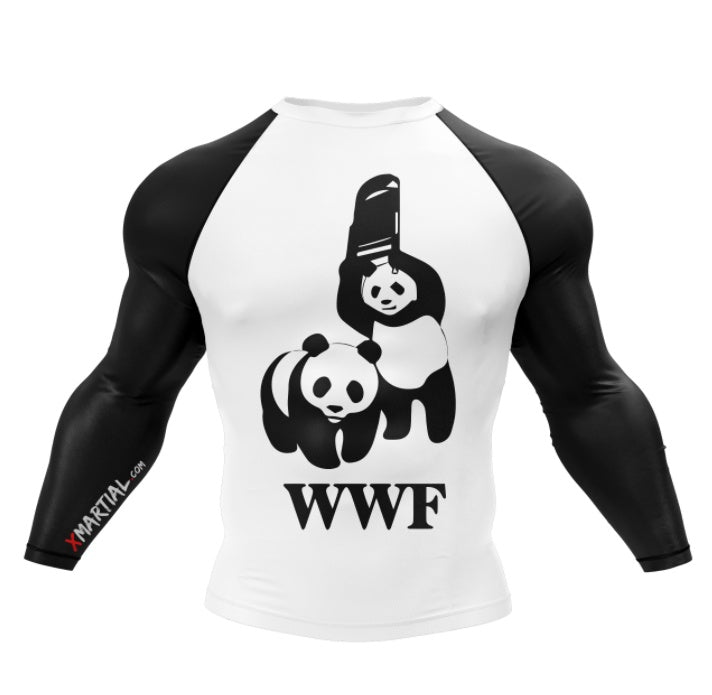 PANDA CHAIR  WWF RASH GUARD