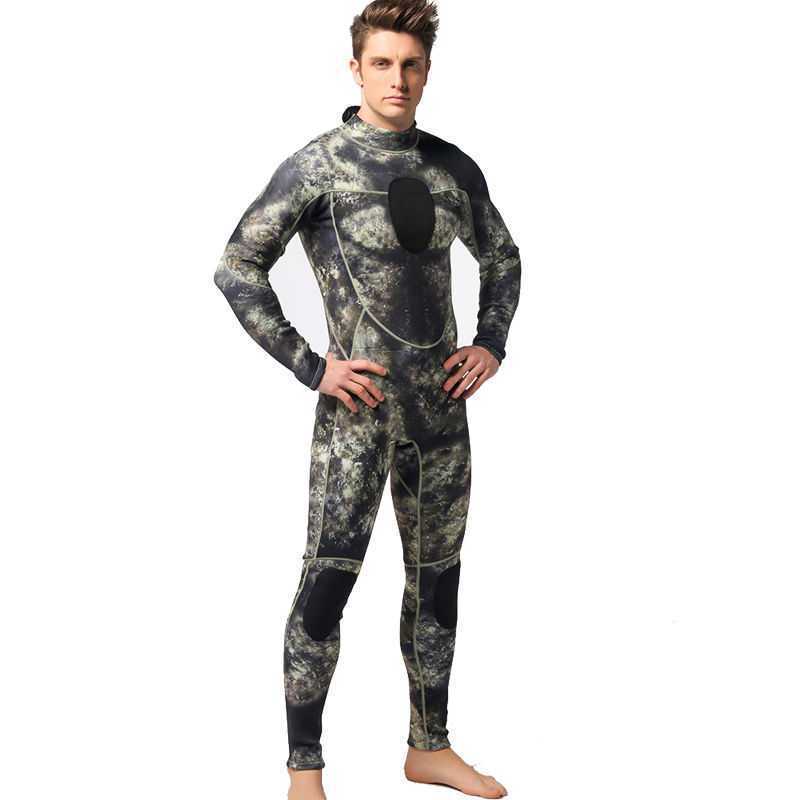 One-piece Camouflage Wetsuit