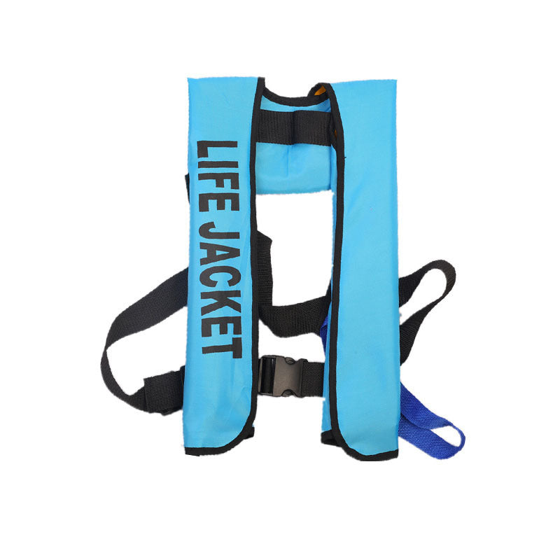 Inflatable life jacket