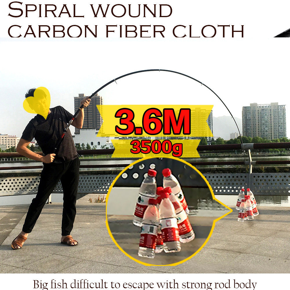 Super Hard Telescopic Fishing Rod