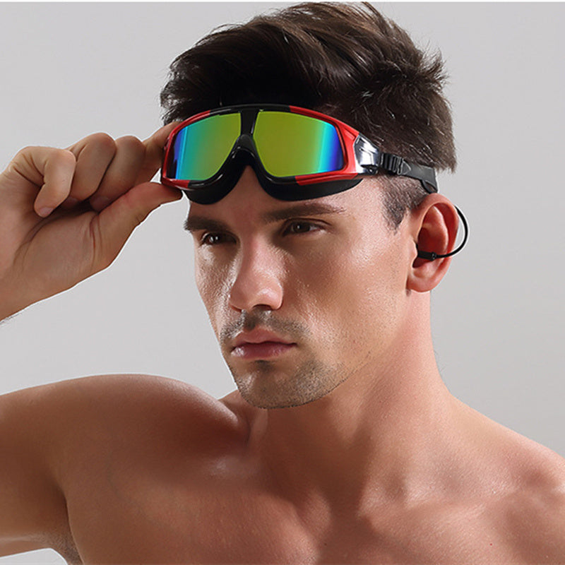 HD waterproof anti-fog swimming goggles
