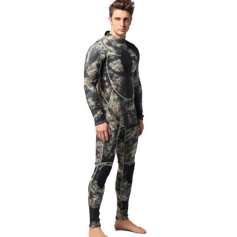 One-piece Camouflage Wetsuit