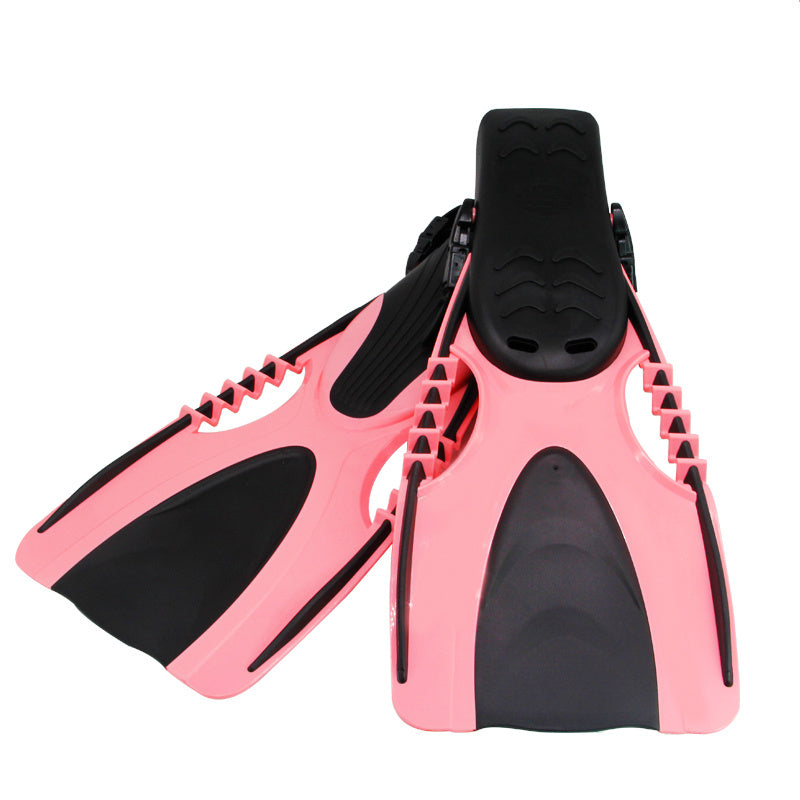 Adjustable long fins