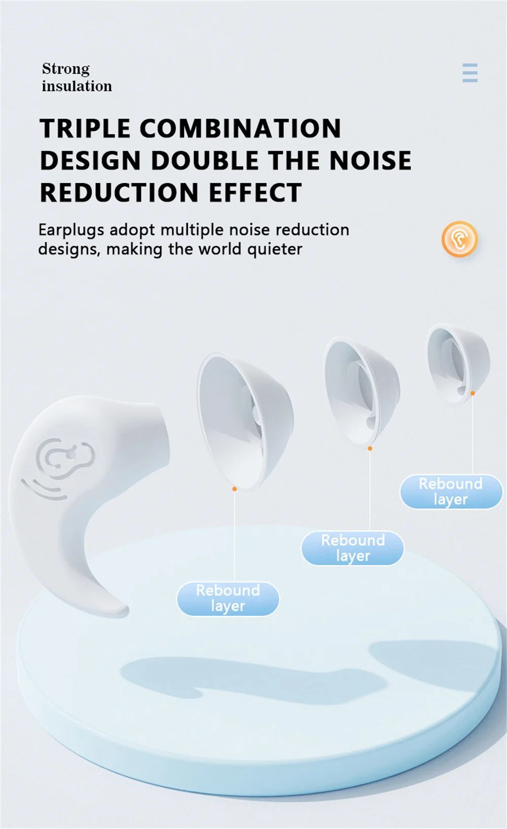 Waterproof Swimming Ear Plugs