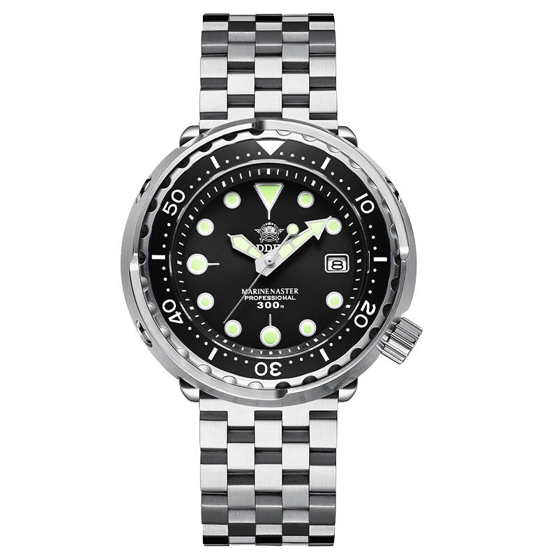 Fully automatic mechanical diving watch