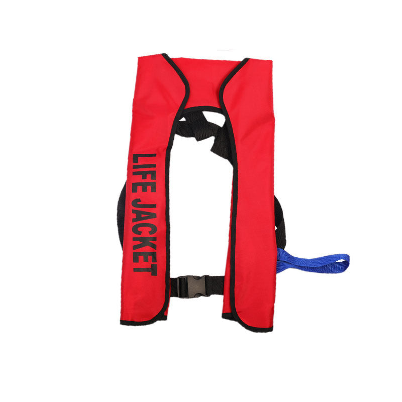 Inflatable life jacket