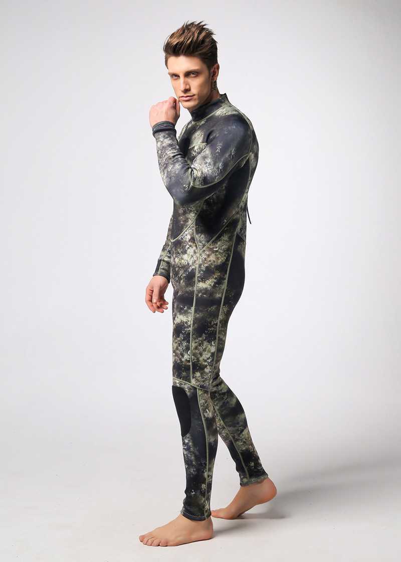 One-piece Camouflage Wetsuit