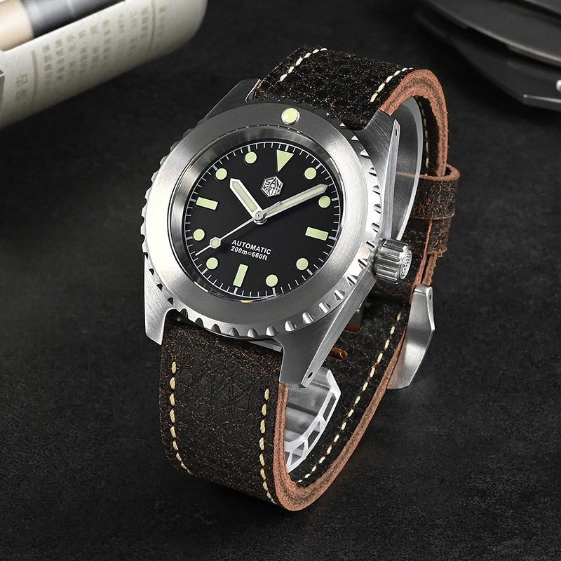 Men's Stainless Steel Diving Automatic Watch