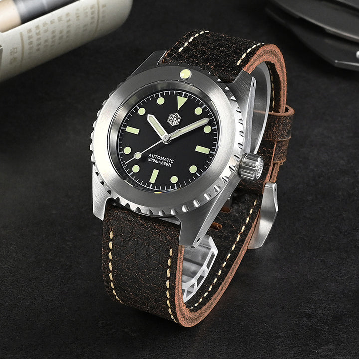 Men's Stainless Steel Diving Automatic Watch