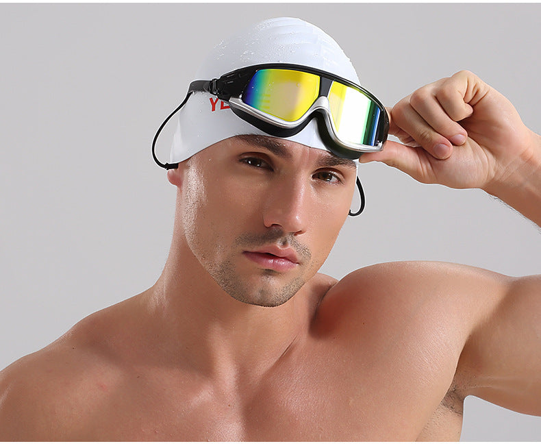 HD waterproof anti-fog swimming goggles