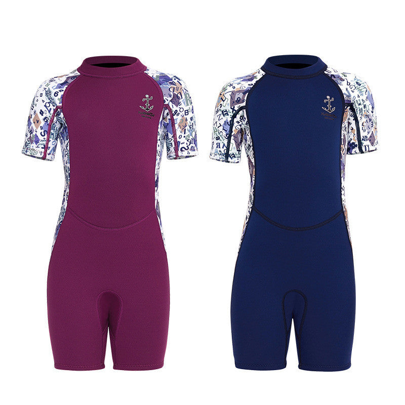 Short Sleeve Snorkeling Surfing Wetsuit