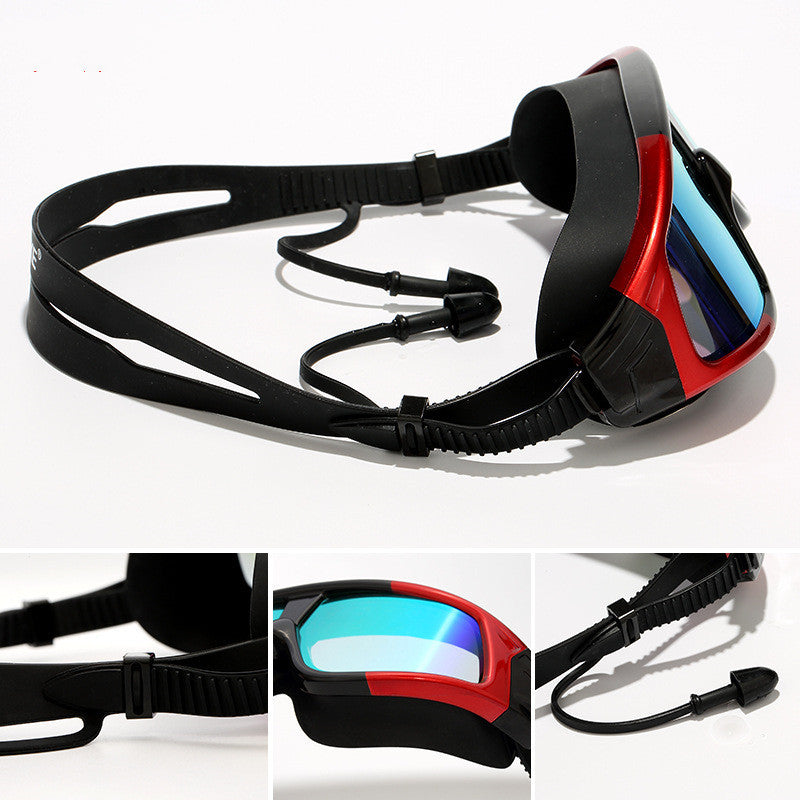 HD waterproof anti-fog swimming goggles