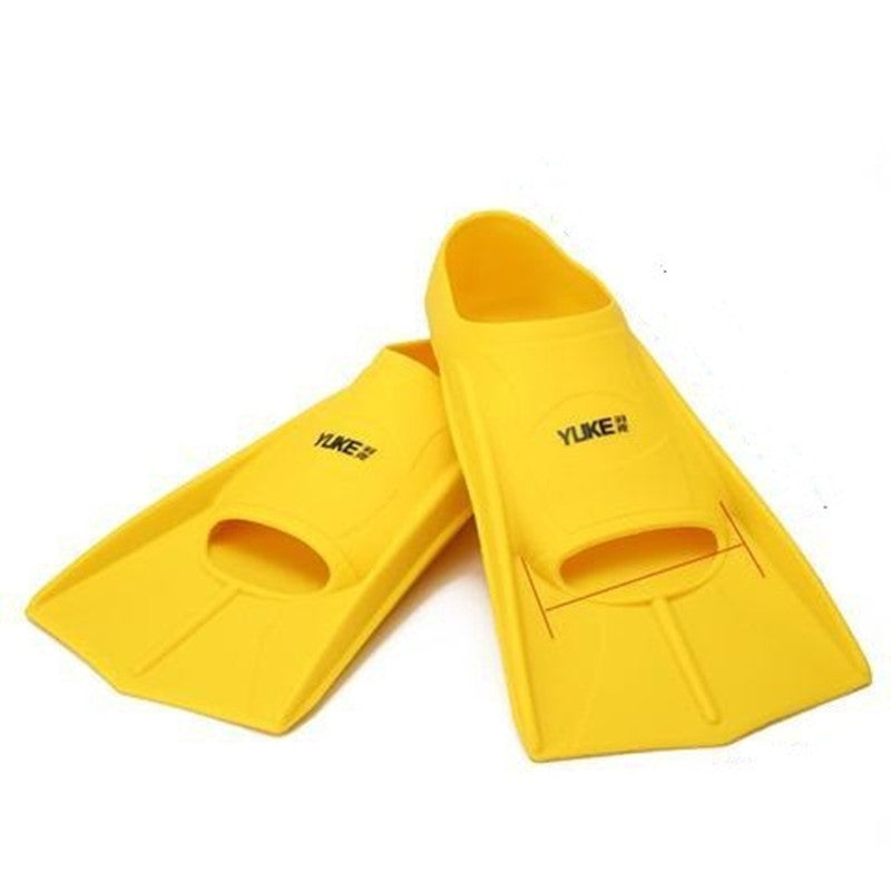 Swimming silicone short fins