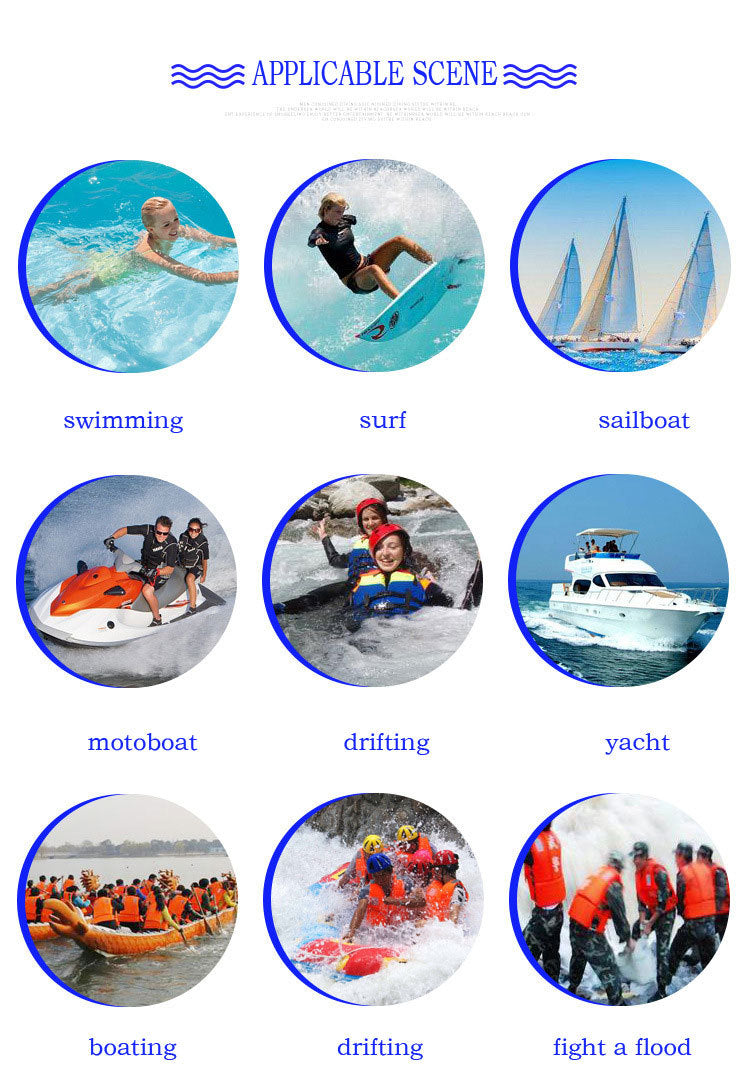 Sea portable buoyancy vest