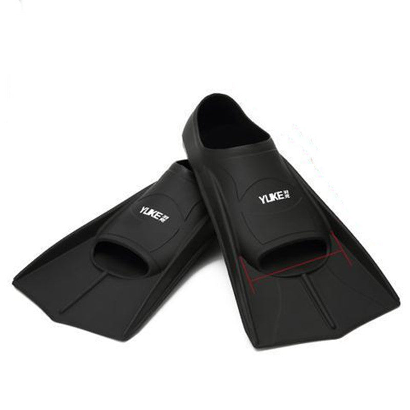 Swimming silicone short fins