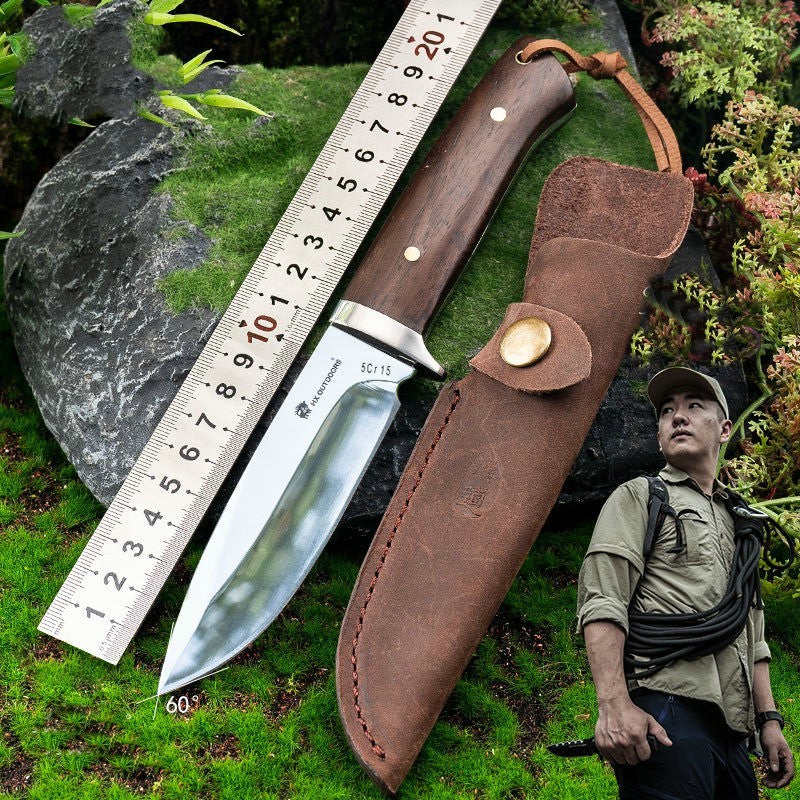 Straight Outdoor Survival Knife