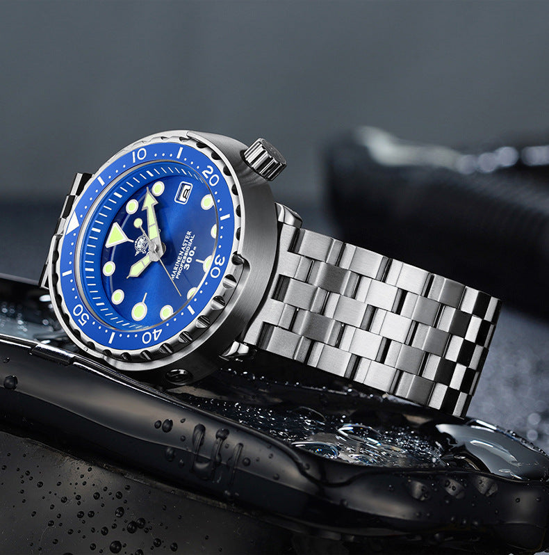 Fully automatic mechanical diving watch
