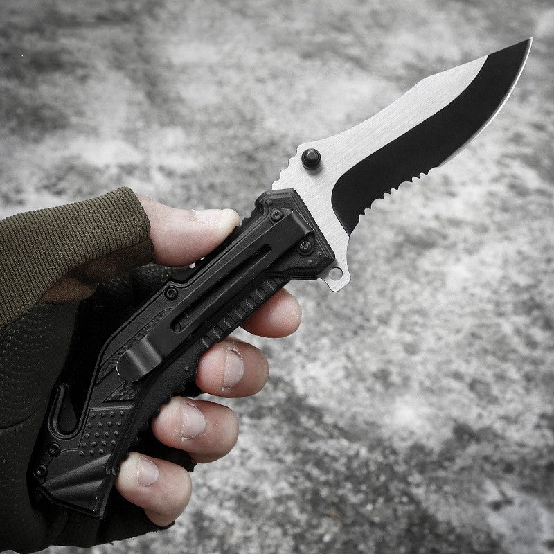 Folding Wilderness Emergency Survival Knife