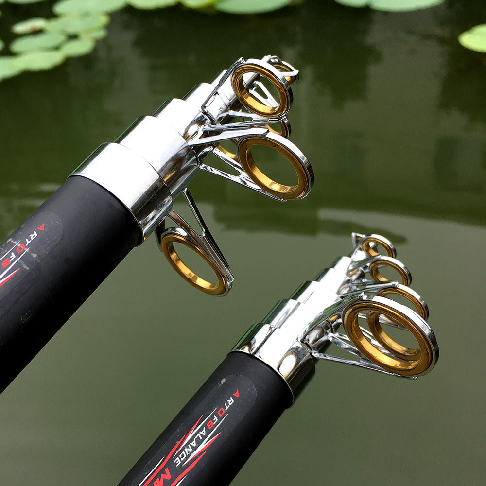 Super Hard Telescopic Fishing Rod
