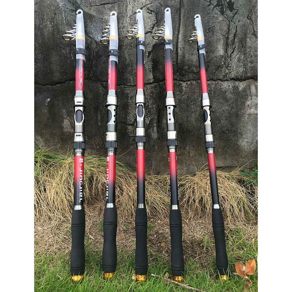 Super Hard Telescopic Fishing Rod