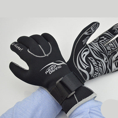 3MM Snorkeling Equipment Deep Lung Gloves