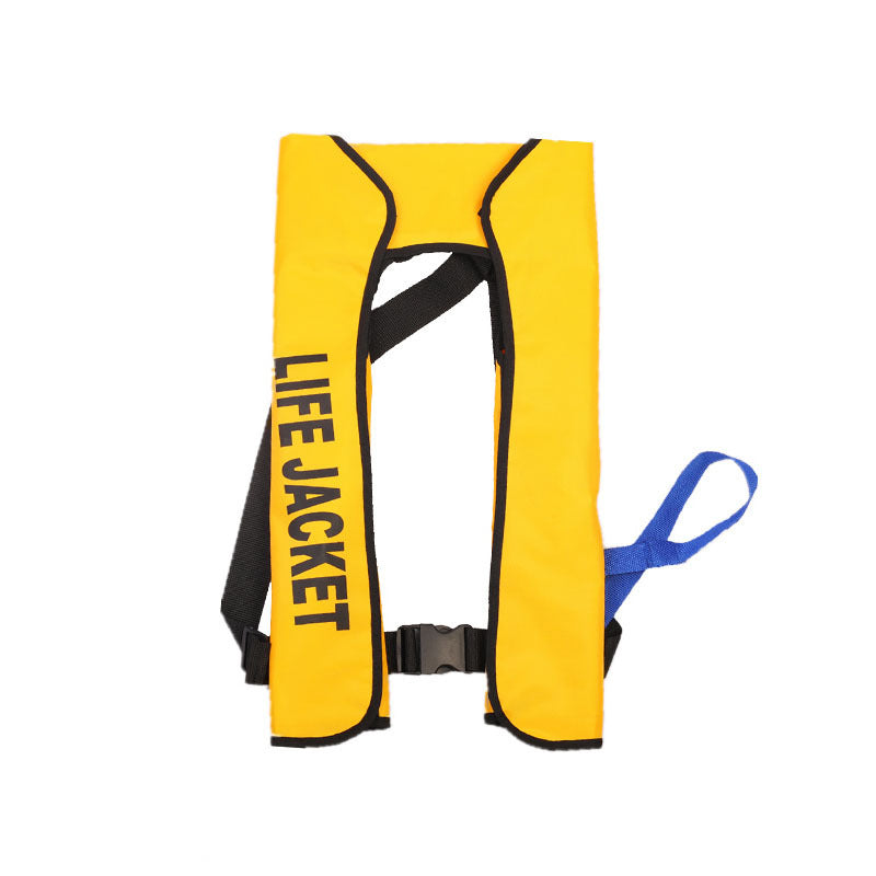 Inflatable life jacket