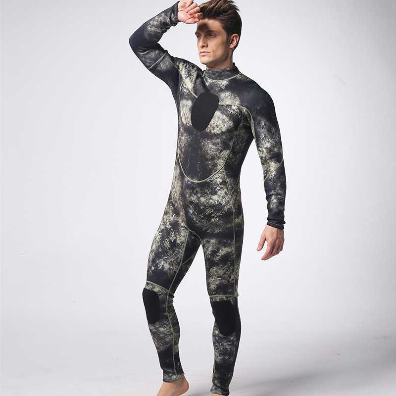 One-piece Camouflage Wetsuit