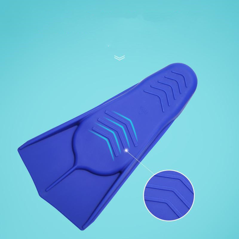 Swimming silicone short fins