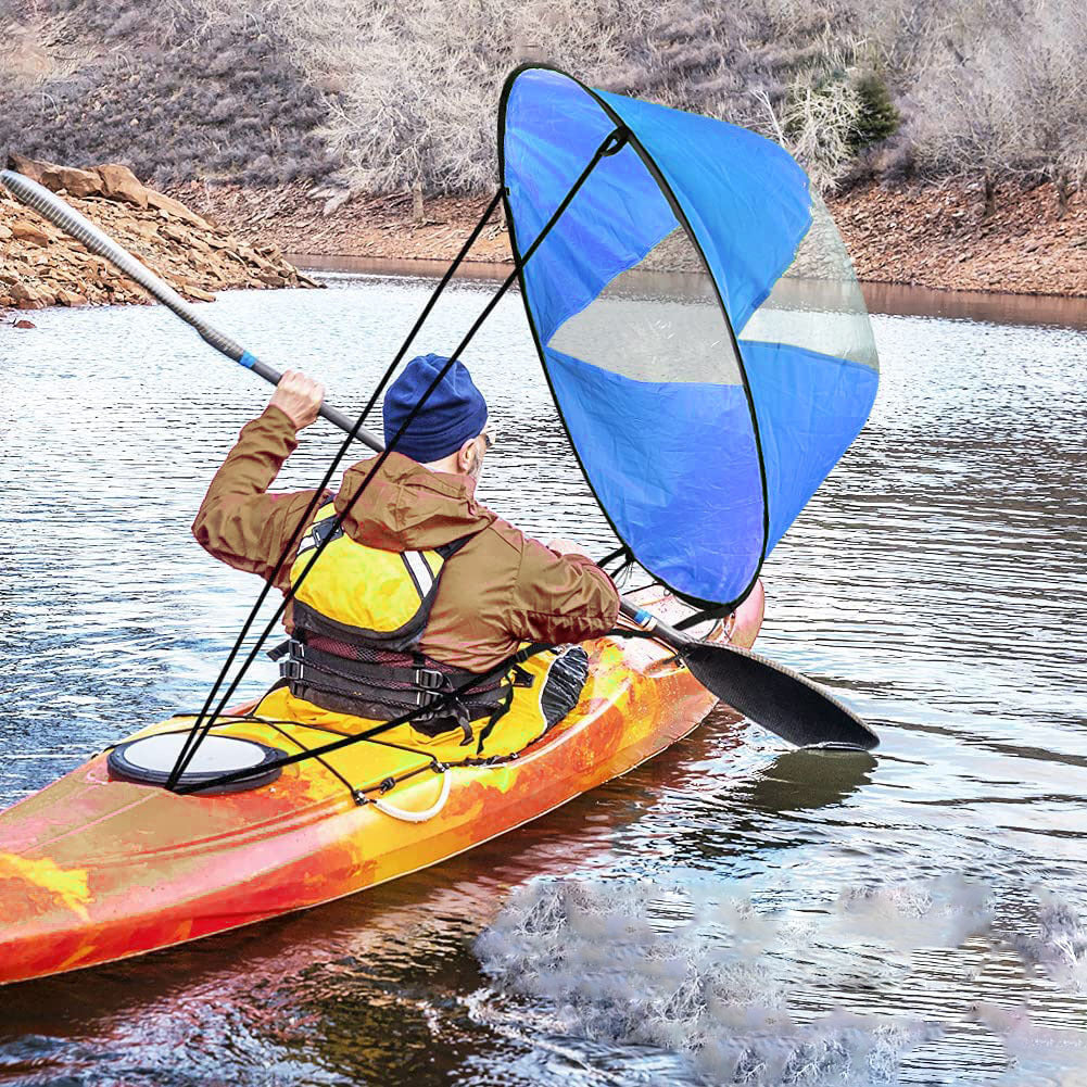Foldable Paddling Inflatable Boat Sail