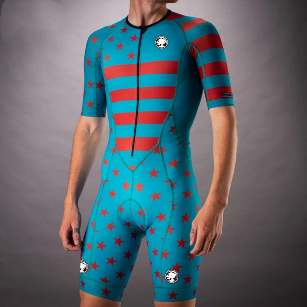 Men's Triathlon Wetsuit Knitted Suit