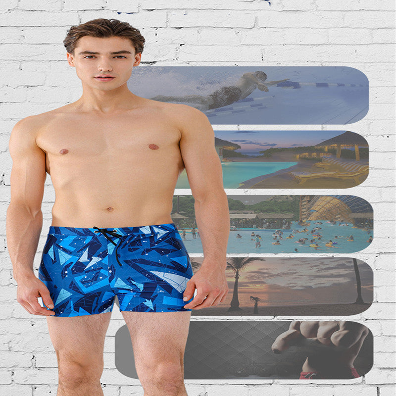 Men's Breathable Ice Silk Quick-dry Swimming Shorts