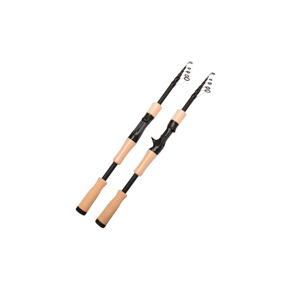 Telescopic Lure Vibration Fishing Rod