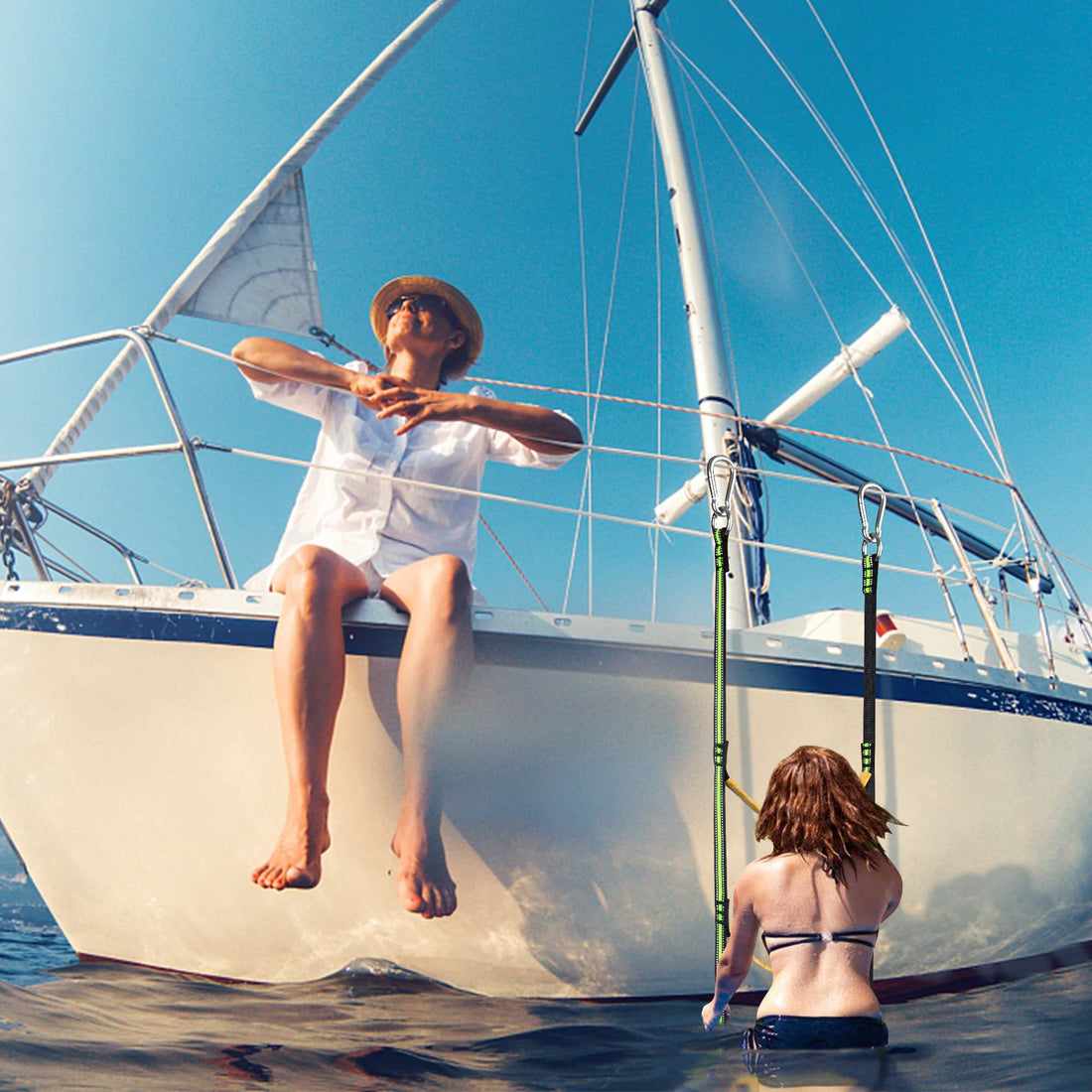 Inflatable Boarding Ladder For Rubber Boat