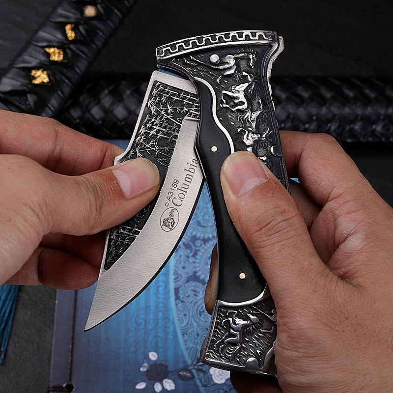 Folding Outdoor Survival Pocket Knife
