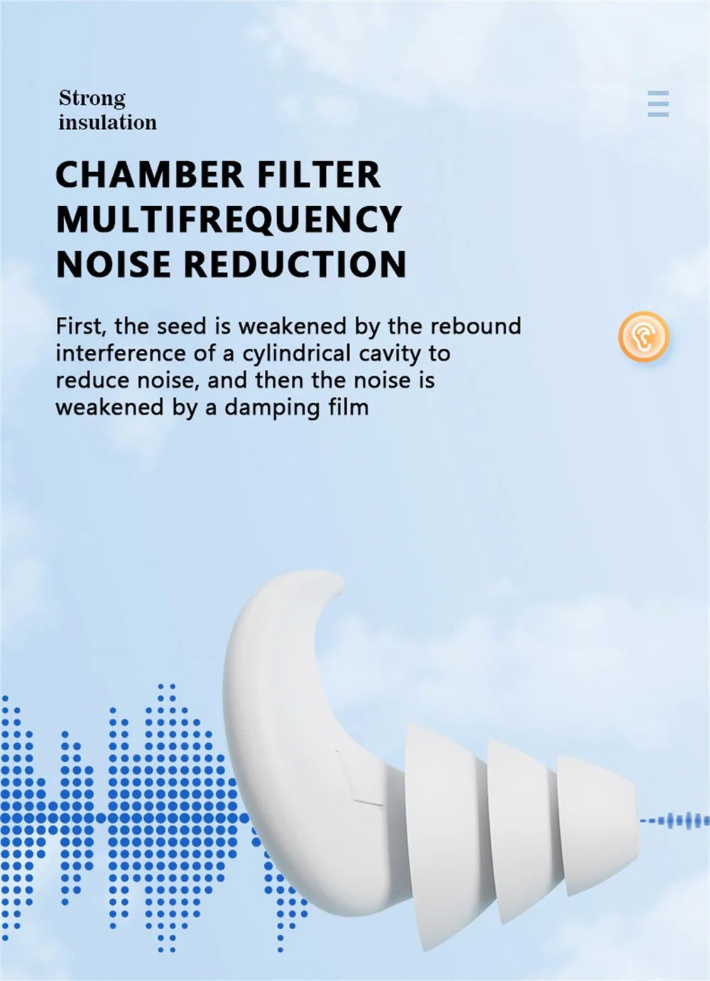 Waterproof Swimming Ear Plugs