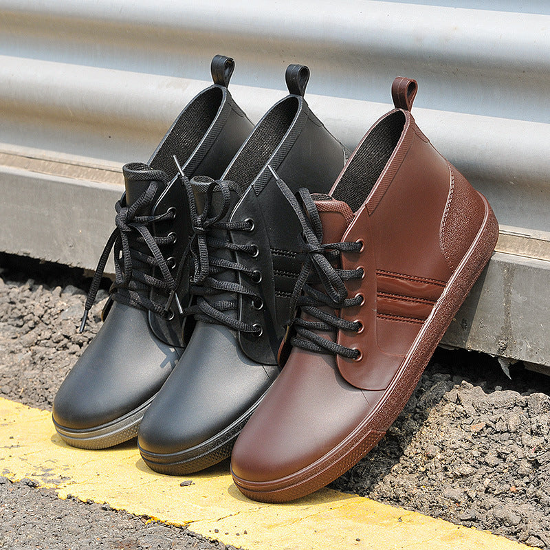 Short Tube Rubber Water Boots