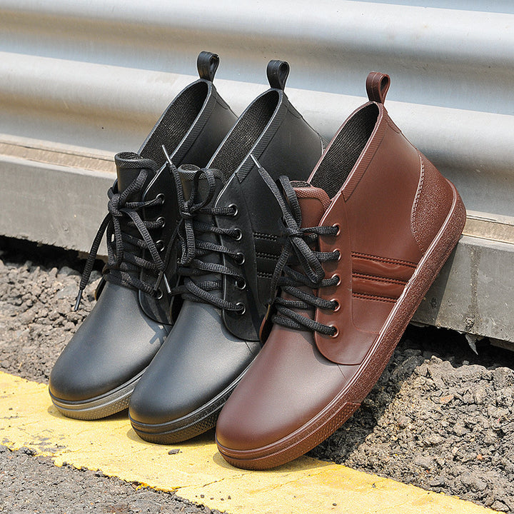 Short Tube Rubber Water Boots