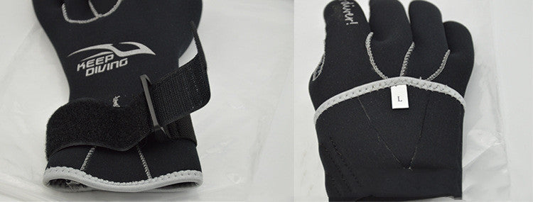 3MM Snorkeling Equipment Deep Lung Gloves