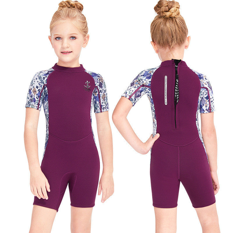 Short Sleeve Snorkeling Surfing Wetsuit